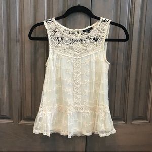 Monteau Lace Tank / Small